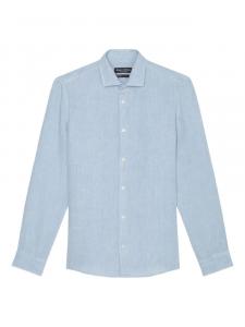 Marc O'Polo льняная рубашка, синий