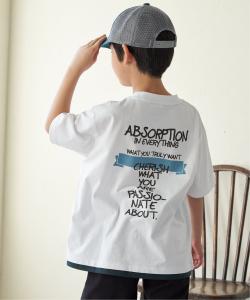 Футболка с многослойным принтом и асимметричным низом (120–160 см) Ikka, цвет Off White