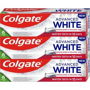 Отбеливающая зубная паста Advanced White Baking Soda & Volcanic Ash Trio - 3 X 75 мл Colgate