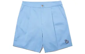 SS22 Шорты унисекс светло-голубые MLB