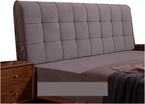 Подушка-подголовник для кровати LIANGJUN, мягкая, с регулируемой высотой, для чтения, предотвращает столкновения, украшение детской комнаты/спальни, чехол из сверхтонкого волокна, можно стирать, 4 цвета CHIAPERINI, Brown-B