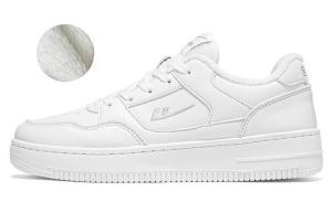 Кроссовки WARRIOR Skateboarding Shoes Unisex Low-top White/Gray, белый/серый