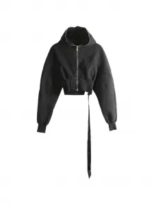 Толстовка на молнии Rick Owens Drkshdw, черный