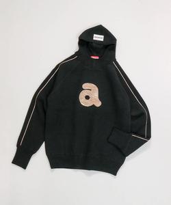 Теплый вязаный свитер на подкладке с вышивкой пайетками Archivio, цвет Black (001)