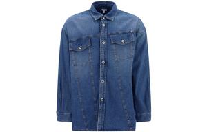 Рубашка мужская синяя Loewe, синий