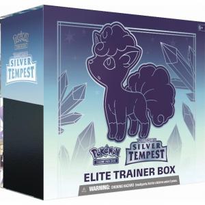 Карточная игра Pokemon: Sword & Shield - Silver Tempest - Elite Trainer Box