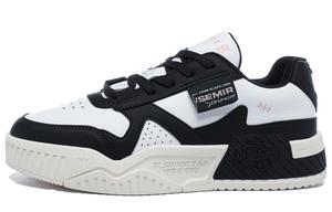 SEMIR Низкие женские скейтерские кроссовки черно-белые, цвет Black White