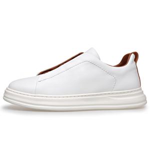 PT'SON Низкие мужские кроссовки белого цвета