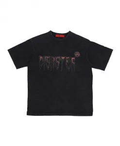 Черная футболка с коротким рукавом "Катастрофа" Acupuncture, черный