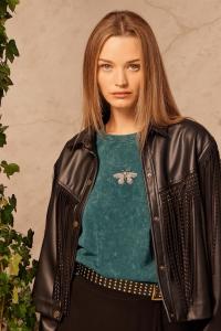 Хлопковая футболка Medicine, бирюзовый