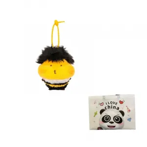 Плюшевый кулон-брелок Bee Honey Charm Keychain Dolls высотой 8,5 см Bitter purchase, Honey Pendant: Sea Urchin Head