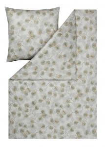 Постельное белье Estella Mako Interlock Jersey Rebecca хаки 155х220 см+80х80 см