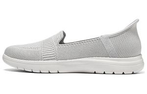 Кроссовки Skechers Slip Ins Lifestyle Shoes Women's Low-top Light Gray, светло-серый