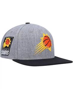 Мужская серо-черная двухцветная бейсболка с логотипом Phoenix Suns Classic Snapback Pro Standard, серый