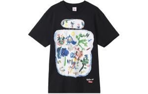 Футболка Supreme Yohji Yamamoto Paint, черный