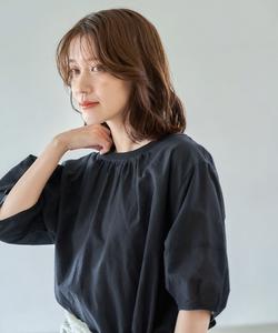 Прозрачная блузка-футболка в рубчик из смеси рами Studio Clip, цвет Black 19