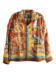 Шелковая рубашка Bode, мультиколор