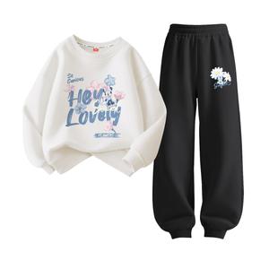 Детский спортивный комплект Casual Sportswear 2 Piece Set Disney, белый