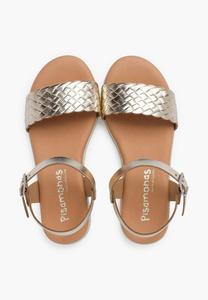 Сандалии Hebilla Pala Pisamonas, золото