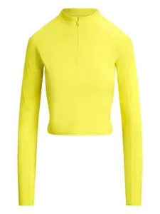 Лонгслив на молнии Polo Ralph Lauren, желтый