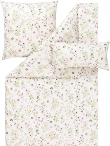 Комплект постельного белья Ateliers - сатин Мако Petra, цвет слоновая кость, размер 135x200+80x80+40x80 Estella