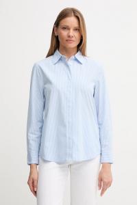 Хлопковая рубашка United Colors Of Benetton, синий