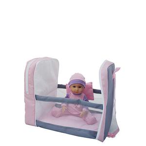 Кукла Улыбающаяся с рюкзаком и кроватью 89161 Inna marka