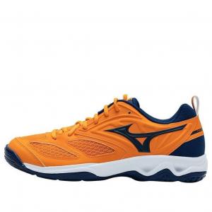 Носки Mizuno Dynablitz 'Orange Dark Blue', синий