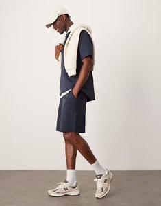 Трикотажные шорты New Look темно-синего цвета