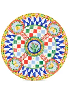 Набор из двух обеденных тарелок, 28 см, Dolce & Gabbana, белый