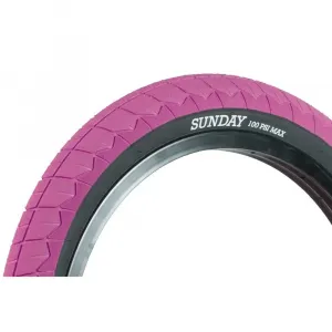 Жесткая городская шина Sunday Current V2 20´´ x 2.40, розовый