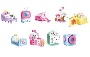 JIMU Warm Life Collection Warm Home Mystery Box слепой коробки товары одиночный слепой бокс/полный набор 9 шт Qimeng