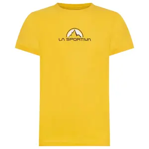 Футболка Footstep Tee желтая La Sportiva унисекс для скалолазания, желтый