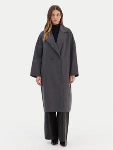 Шерстяное пальто regular fit TF0003 Vicolo, серый