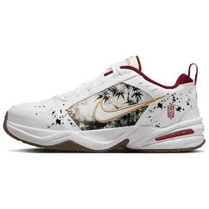 Nike Кроссовки Air Monarch 4 Chunky унисекс, низкие, белые/розовые