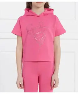 Толстовка LS Active Cropped fit Guess, розовый