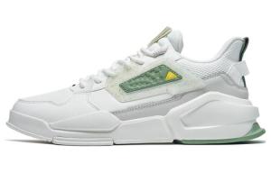 Обувь для повседневной носки, мужская, с низким верхом, парусная, белая/светлая пеньковая, серая/зеленая Xtep