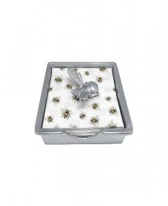 Набор салфеток Honeybee Signature в коробке Mariposa, Silver