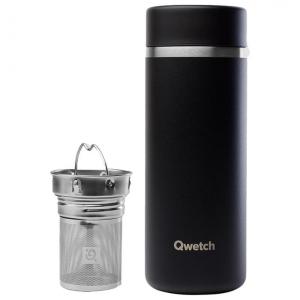 Кружка théière isotherme 400 мл матовая черная Qwetch