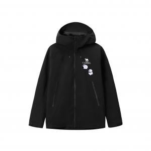 CAMEL Ветровка All weather Waterproof And Windproof To Keep Warm Unisex Phantom Black