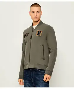 Толстовка Regular fit Aeronautica Militare, зеленый