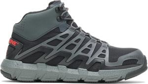 Мужские кроссовки Wolverine Rev Durashocks с композитным носком и противоскользящей подошвой, 10.5 X-Wide Charcoal