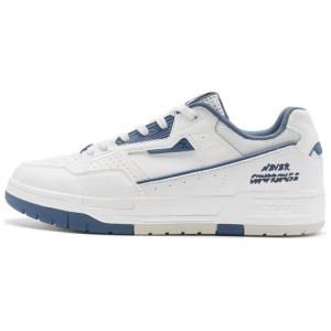 Кроссовки XTEP Skateboarding Shoes Men Low-top White/Blue, белый/синий