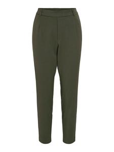 Зауженные брюки со складками спереди VILA VIVarone, оливковый
