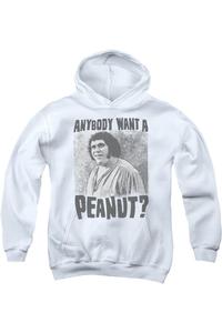 Толстовка с капюшоном Princess Bride "Гигантская закуска" для молодежи Gildan, белый