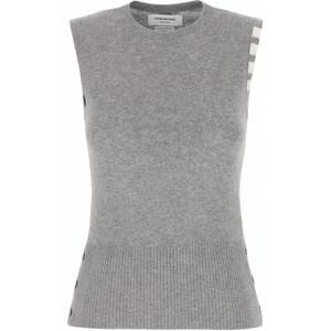 THOM BROWNE Свитер женский серый