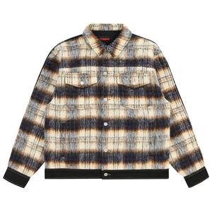 Куртка Pleasures Mental Trucker Jacket, черный