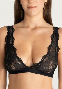 Бюстье Erlich Textil ERLICH TEXTIL BUSTIER CLASSY LACE BRALETTE, Schwarz/Black