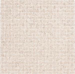 Ковер SAFAVIEH, 153 x 153 см, коллекции Micro-Loop — Taupe & Ivory, ручной работы из шерсти, идеально для гостиной, спальни, столовой (MLP537E-5SQ)