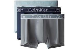 Мужские трусы Calvin Klein, цвет 3 strips (light gray + navy blue + light blue)